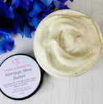 Load image into Gallery viewer, Moringa Shea Butter, Slippery Elm Butter, Moringa, Shea Butter, Hair Growth Butter - LenaLoveNaturals