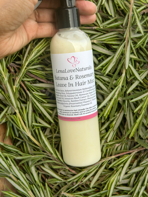 Batana Rosemary Hair Growth Leave In Conditioner Mist, All Hair Types Hair Growth for Women Men