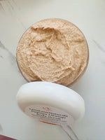 Load image into Gallery viewer, Papaya Orange Sugar Scrub (Whole body scrub, brightening body scrub, Orange body scrub, Papaya scrub, natural exfoliate)
