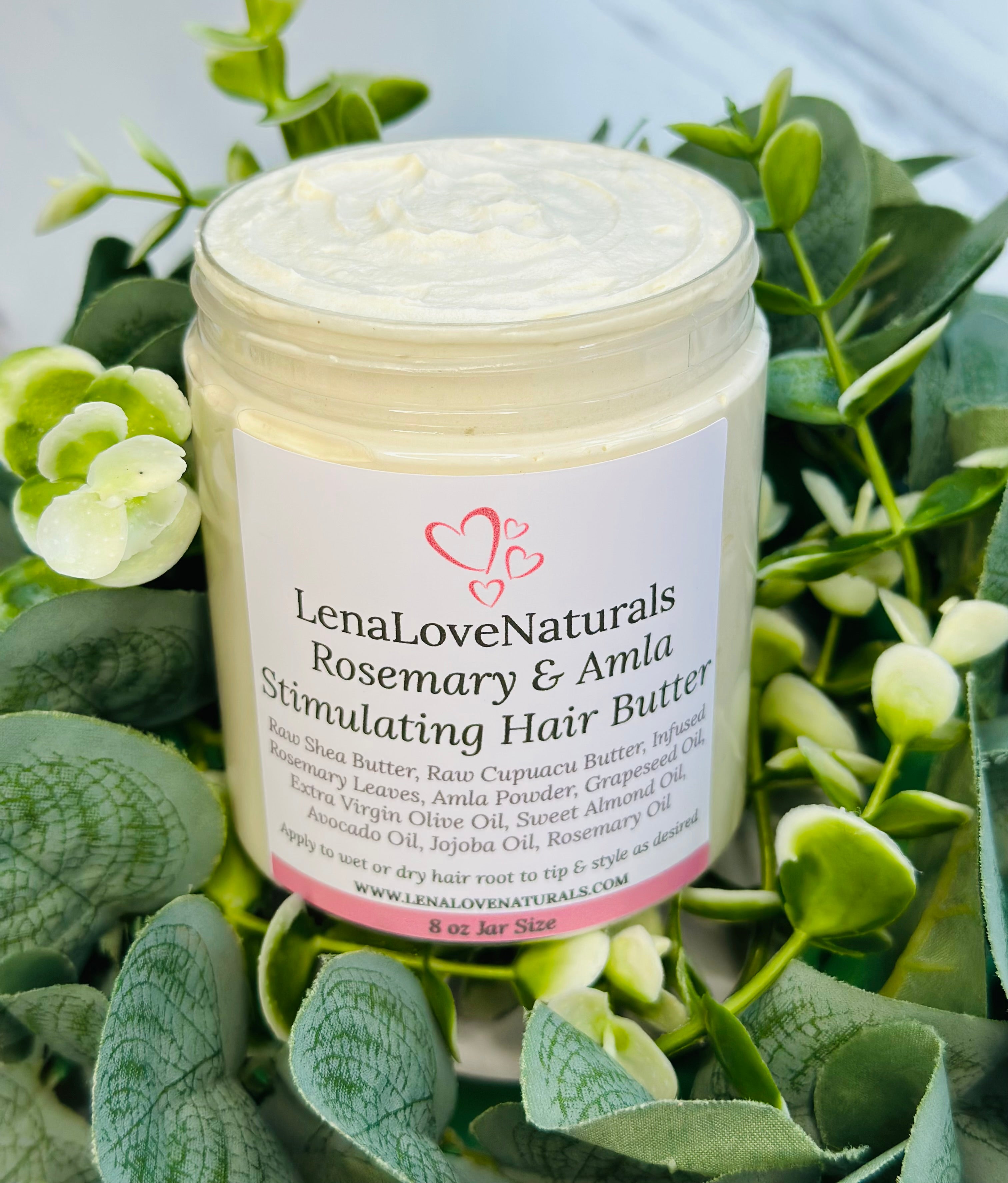 Rosemary Hair Growth Butter - LenaLoveNaturals