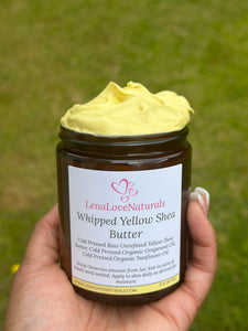 Whipped Raw Yellow Shea Butter