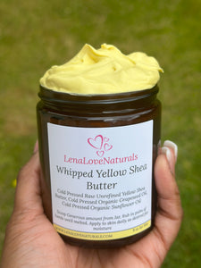 Whipped Raw Yellow Shea Butter