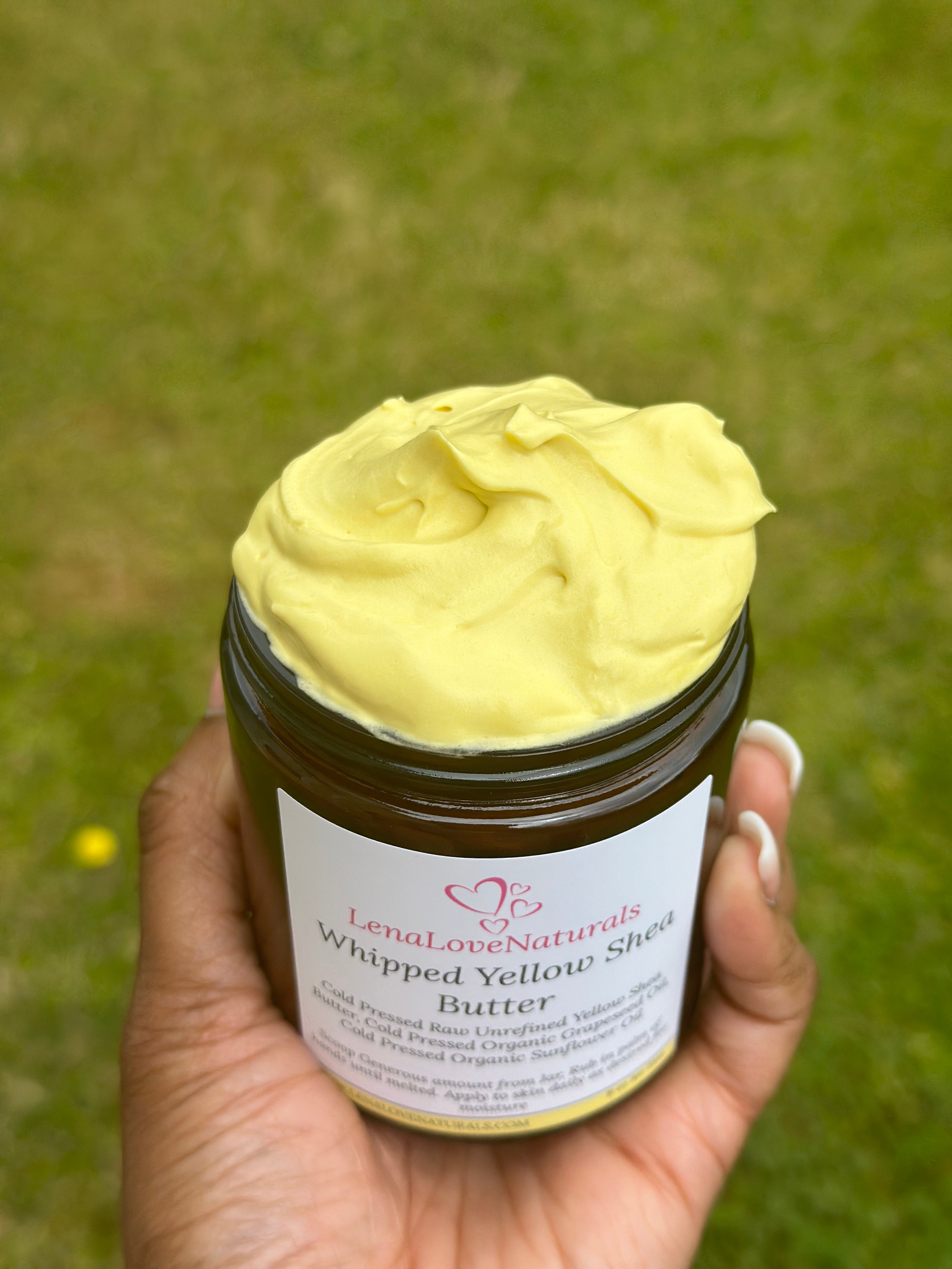 Whipped Raw Yellow Shea Butter