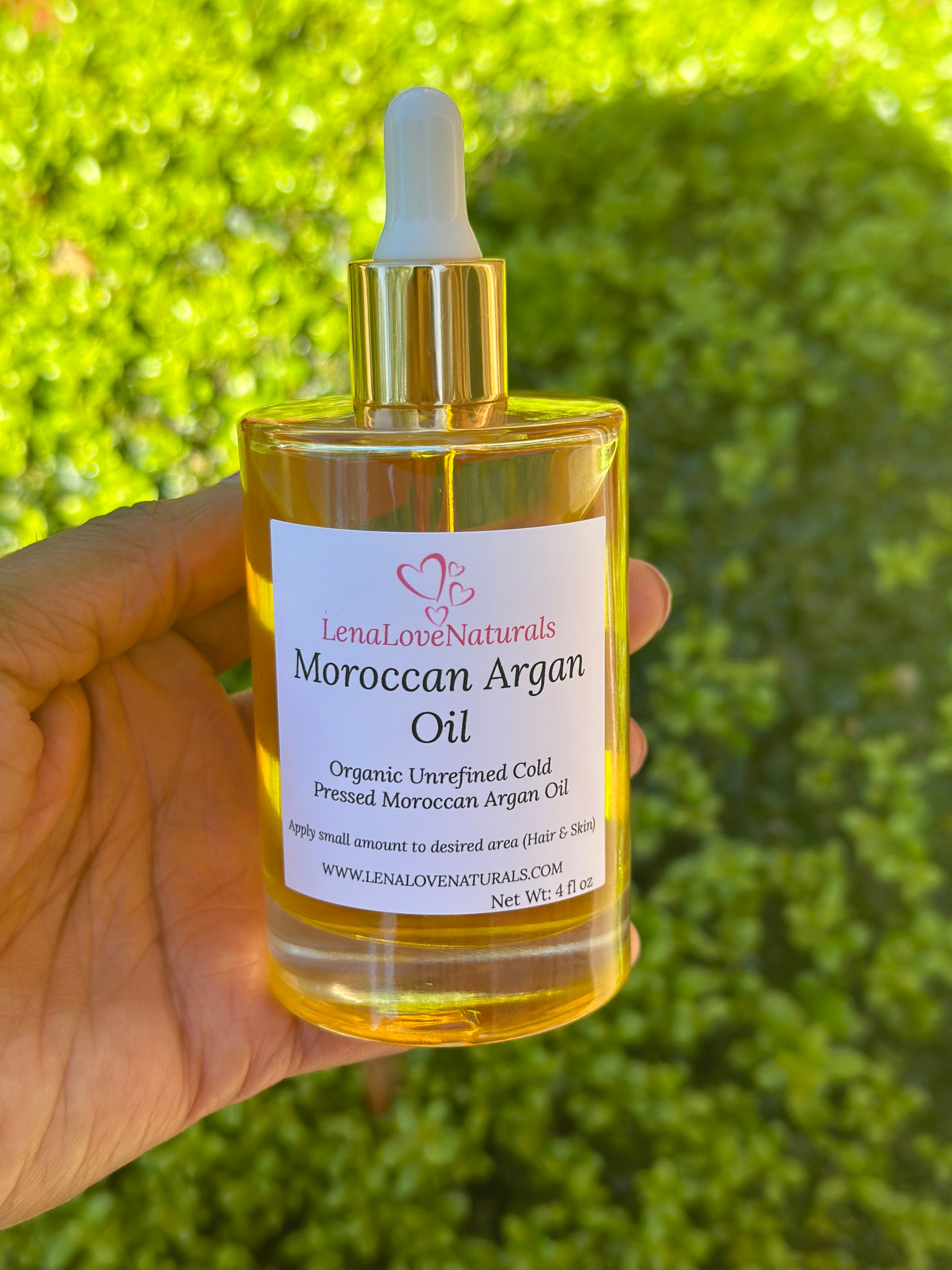 Moroccan Argan Oil Organic Cold Pressed - All Skin Types