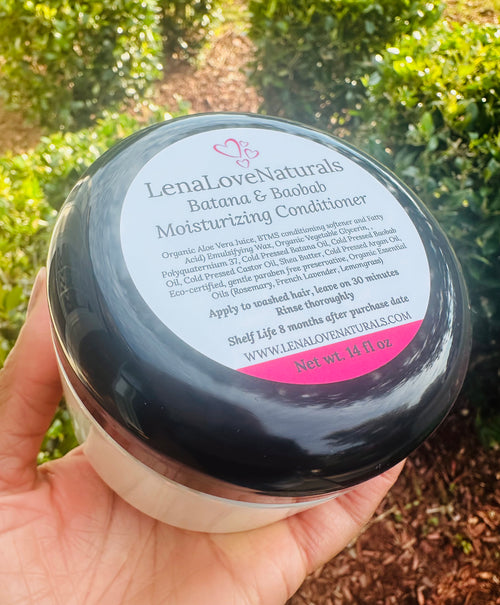 Batana Hair Conditioner with Baobab Oil Moisturizes Curls Conditions All Hair Types & Textures, Hair Growth and Length Retention