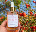 Load image into Gallery viewer, Rose Hip Oil Organic Unrefined Cold Pressed
