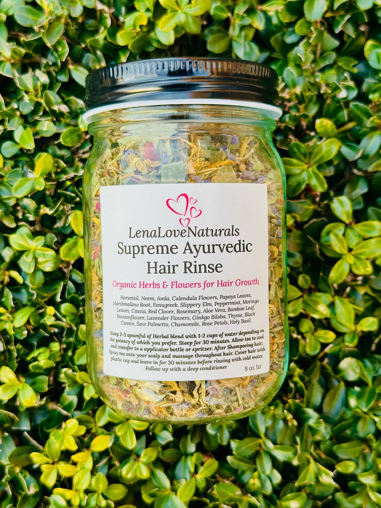 Hair Tea Rinse Organic Herbal Blend | Herbal Hair Tea Rinse