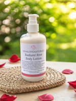 Load image into Gallery viewer, Rose Body Lotion Moisturizing Softens Skin | Handcrafted Unscented
