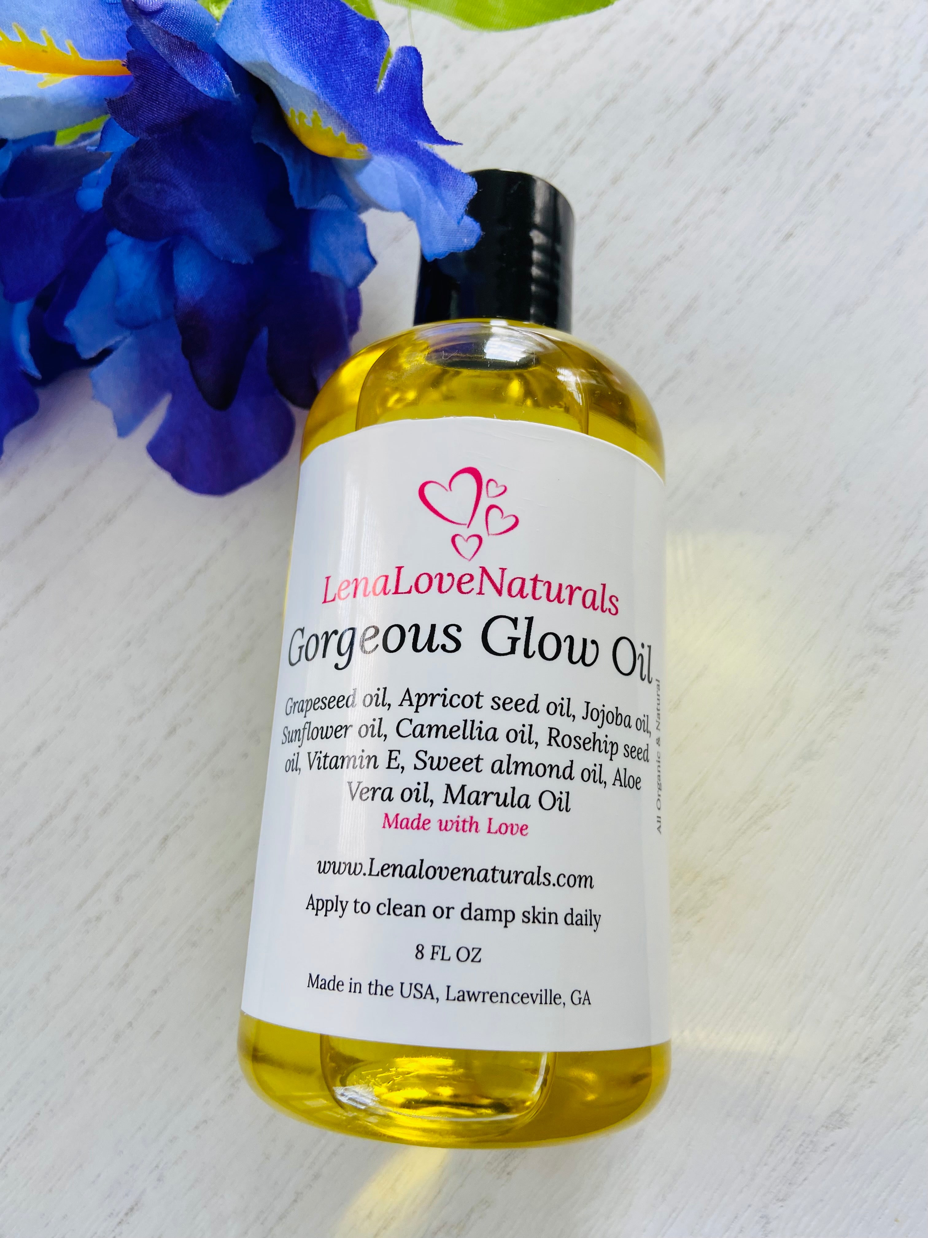 Gorgeous Glow Body Oil - LenaLoveNaturals
