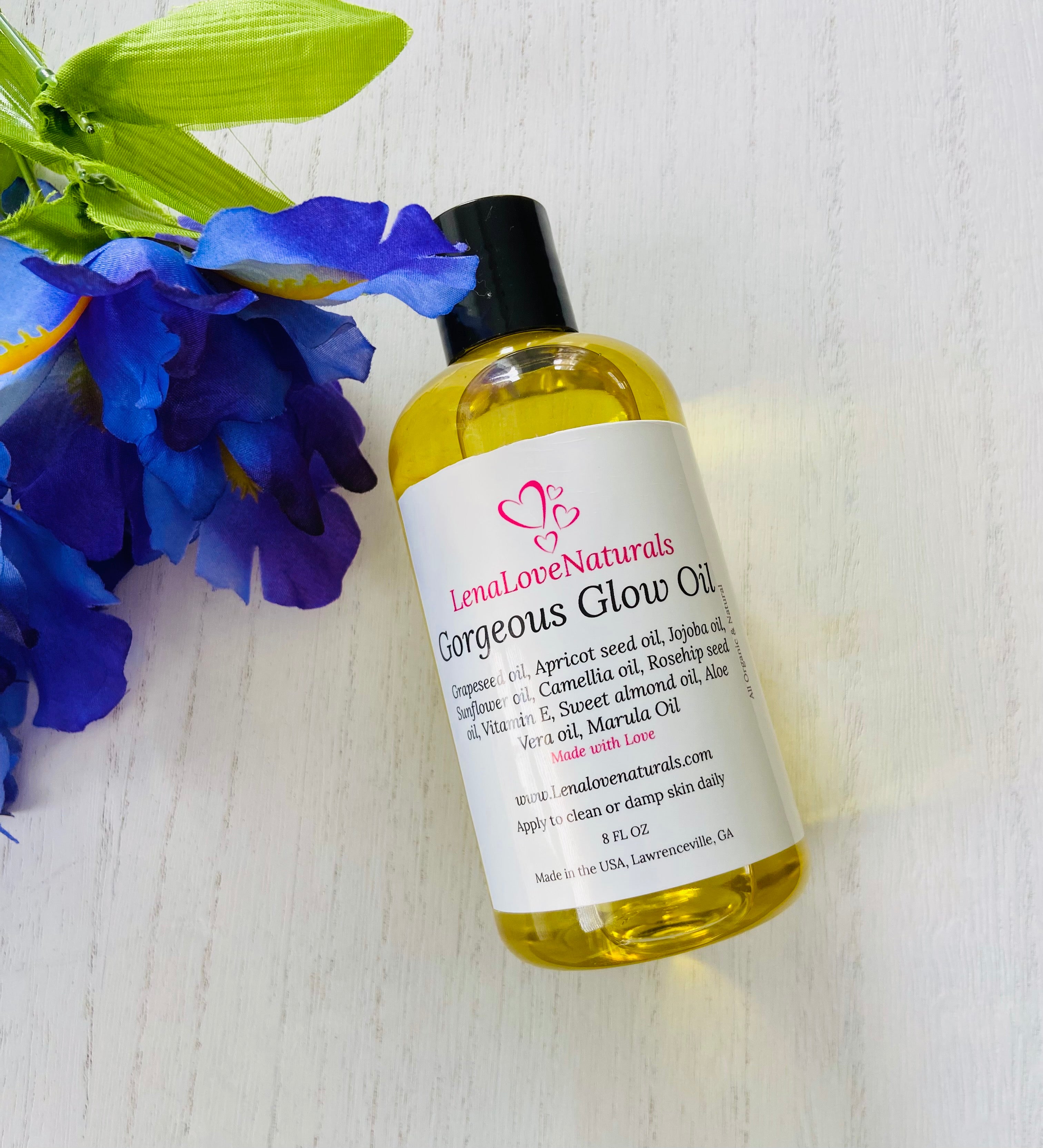 Gorgeous Glow Body Oil - LenaLoveNaturals