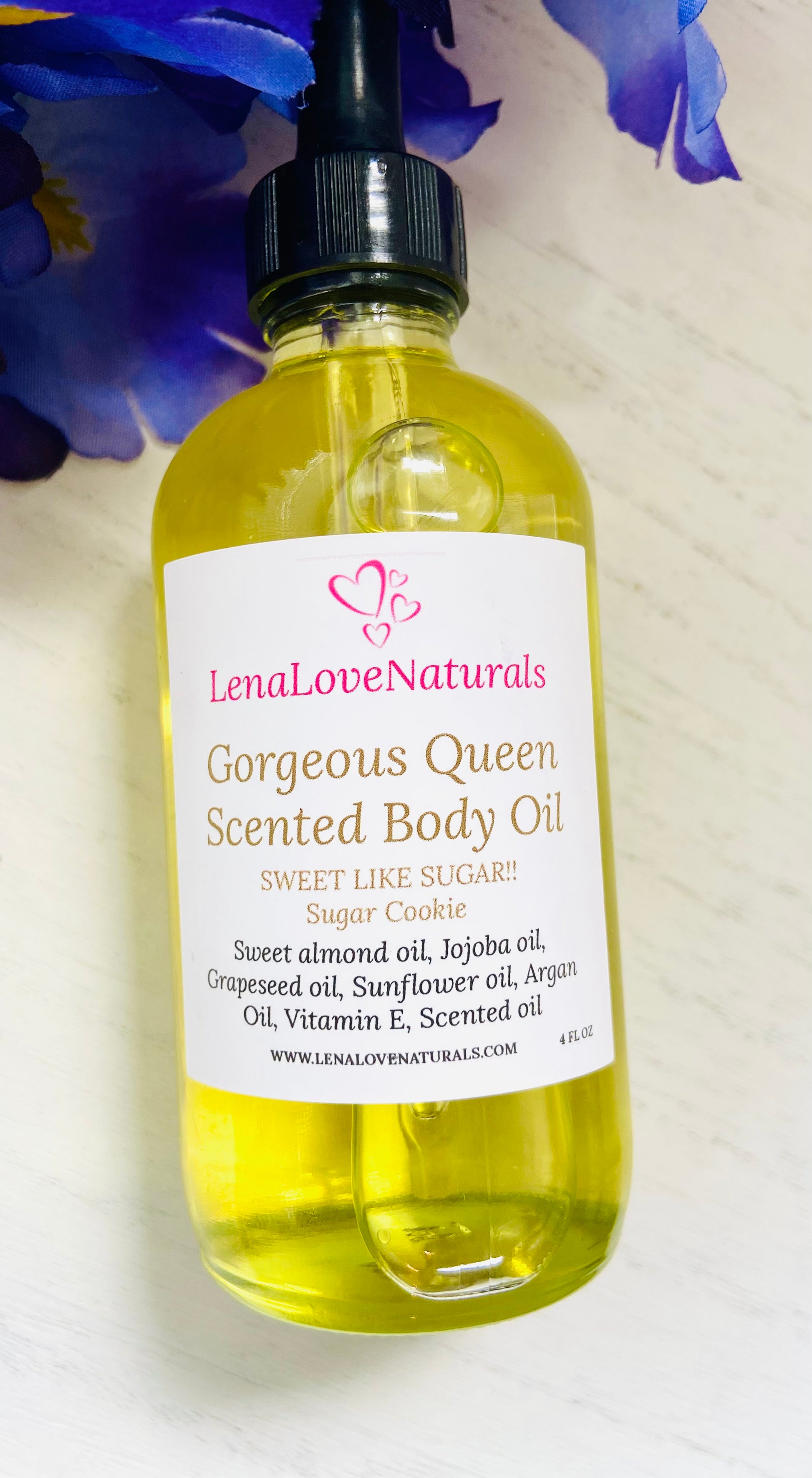 Body Oil (Sugar Cookie) - LenaLoveNaturals