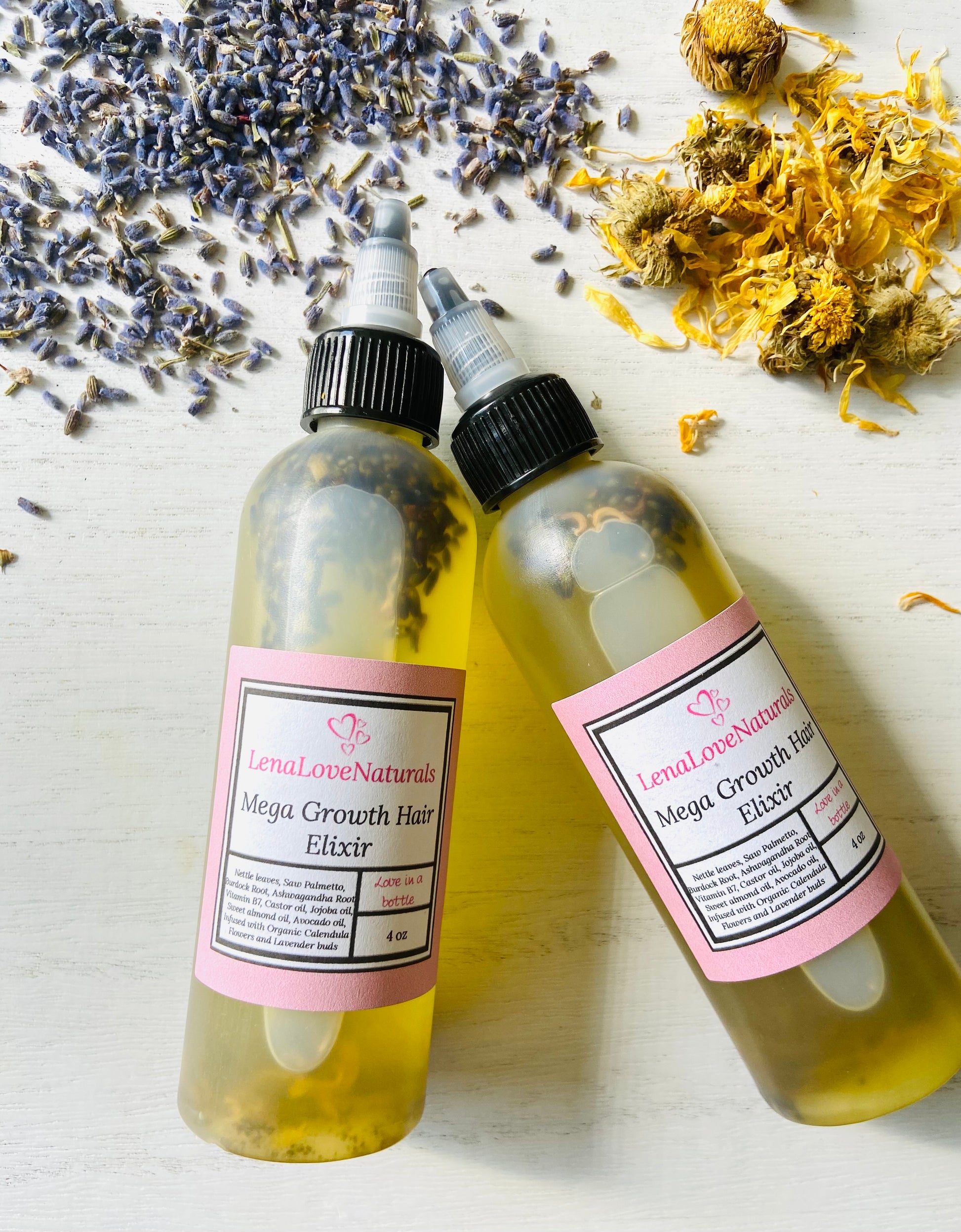 Mega Growth Hair Elixir - LenaLoveNaturals