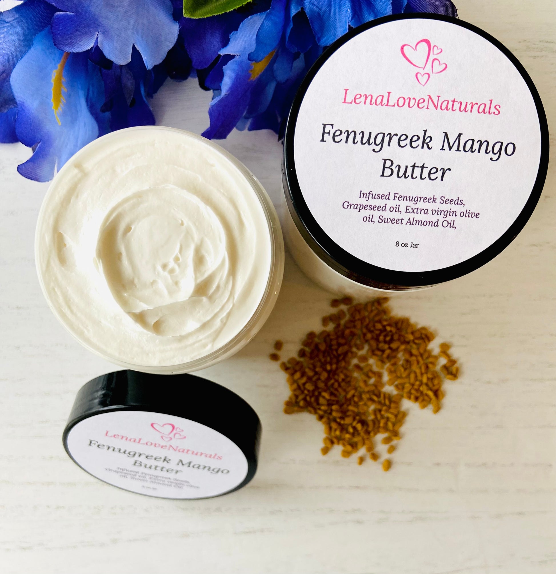 Fenugreek Mango Butter - LenaLoveNaturals