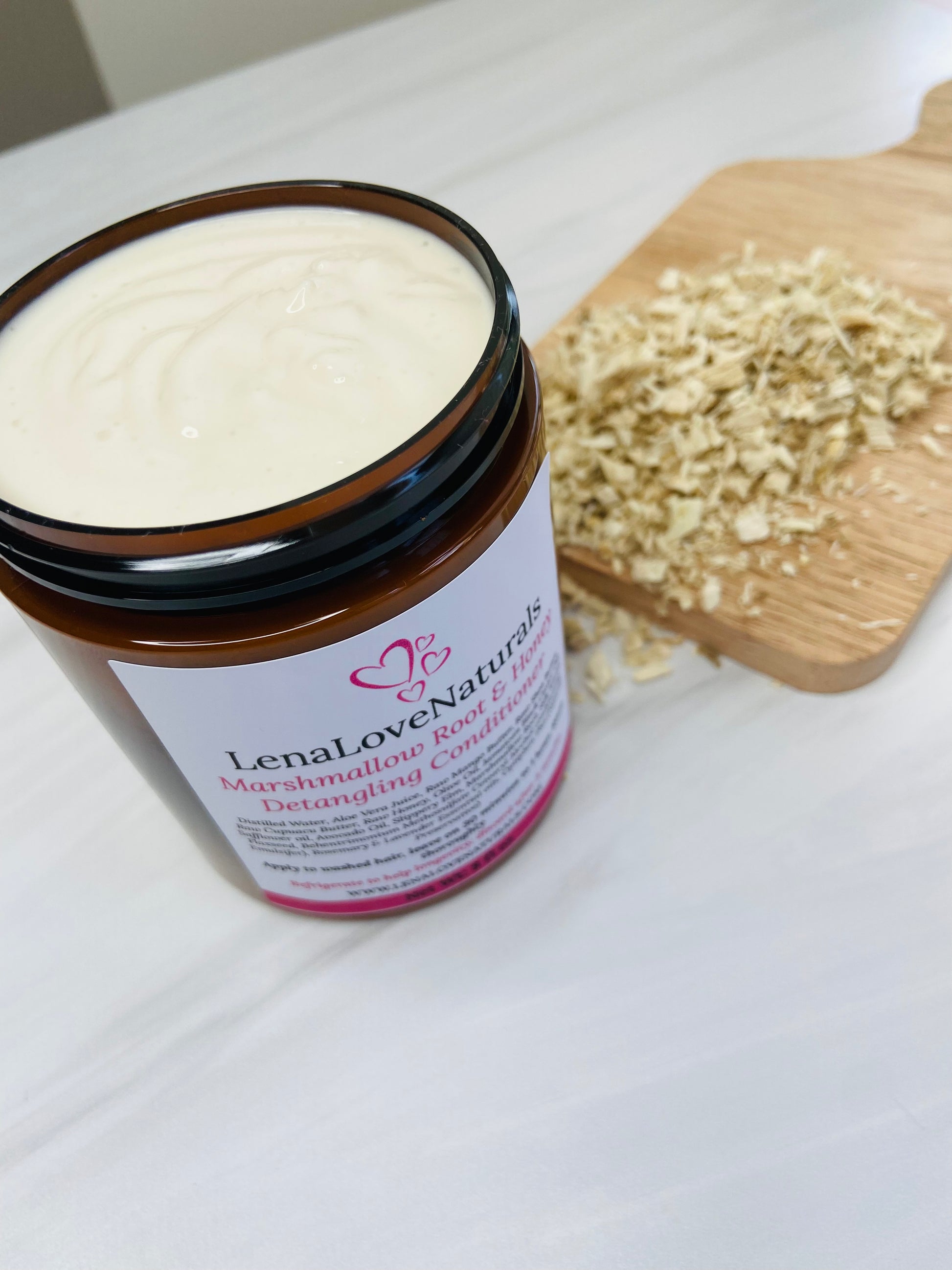Marshmallow Root & Honey Detangling Conditioner - LenaLoveNaturals