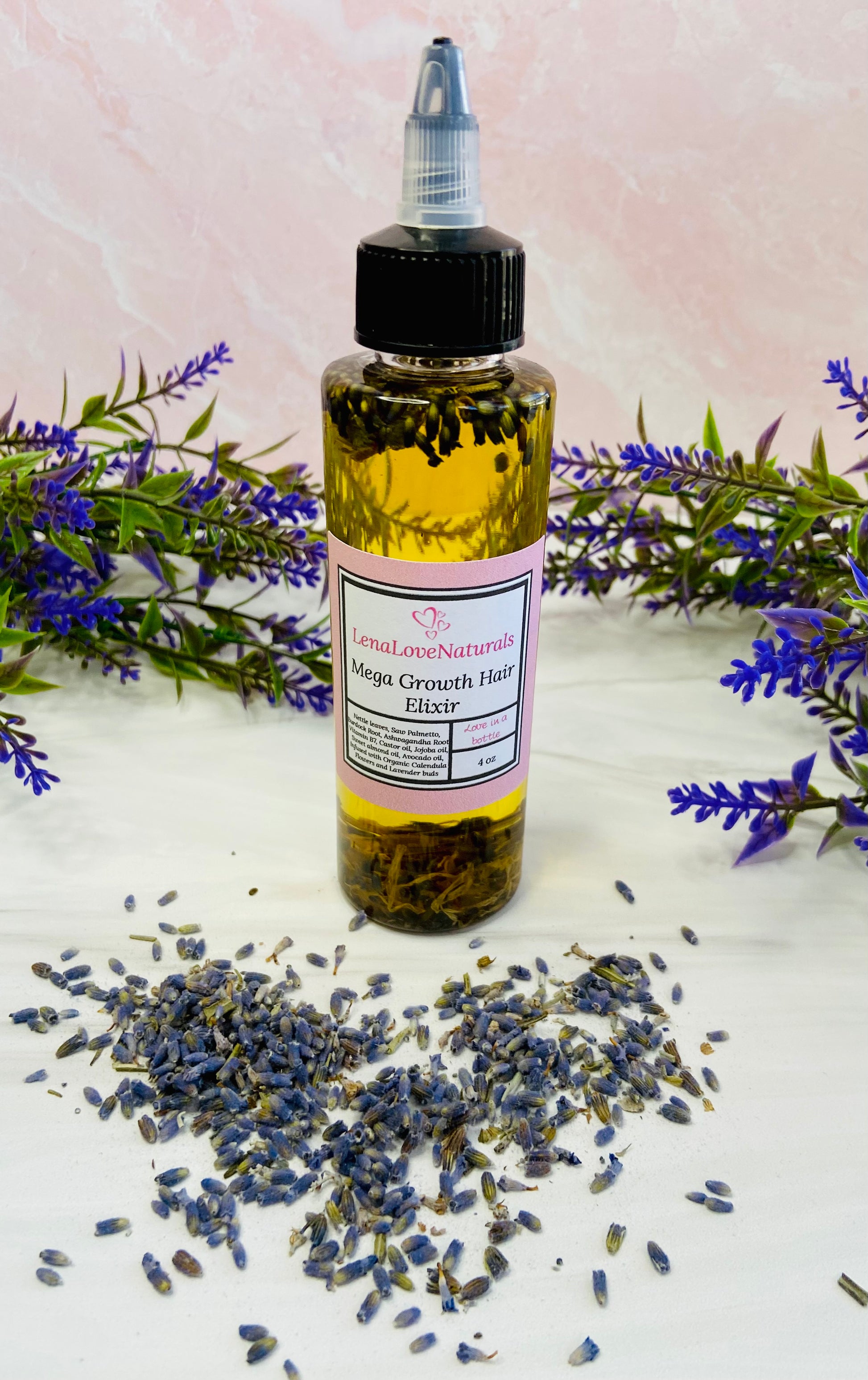 Mega Growth Hair Elixir - LenaLoveNaturals