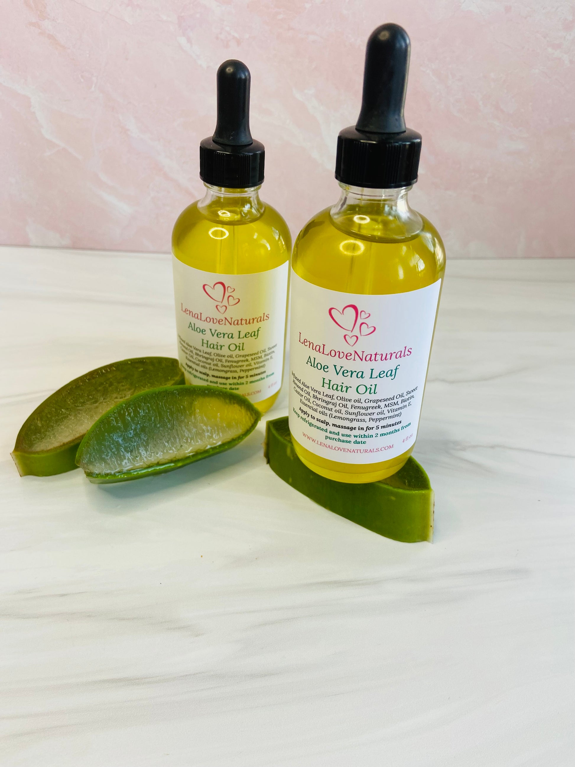 Aloe Vera Hair Growth Oil - LenaLoveNaturals