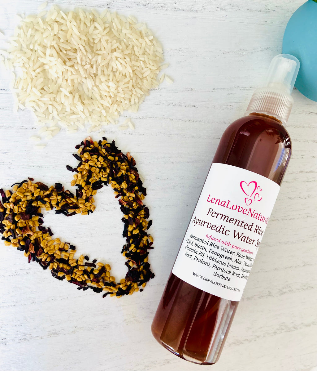 Fermented Rice Ayurvedic Water spray, 8 fl oz - LenaLoveNaturals