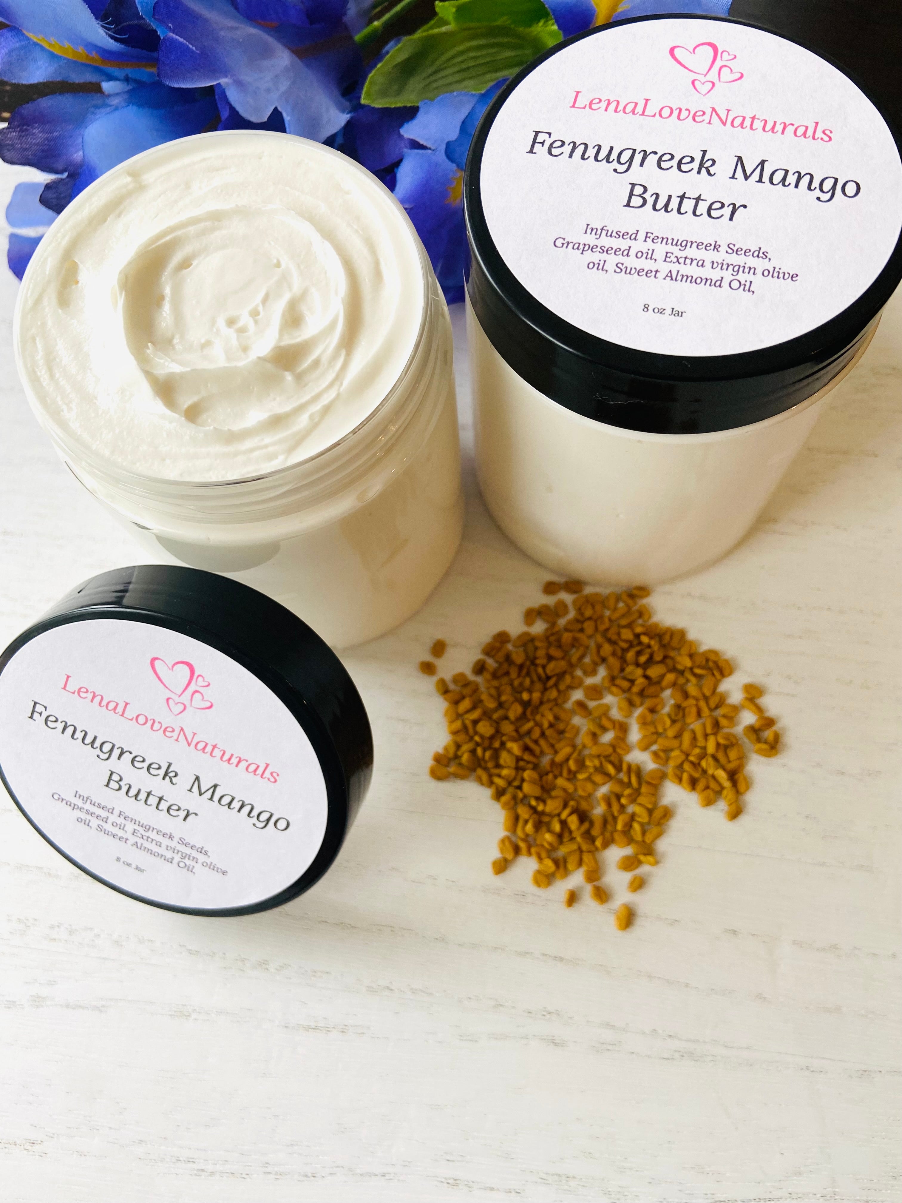 Fenugreek Mango Butter - LenaLoveNaturals