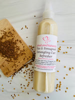 Load image into Gallery viewer, Flax &amp; Fenugreek Curl Refresher, Detangling spray, Fenugreek Spray, Curl spray, Hair tonic, Hair milk - LenaLoveNaturals

